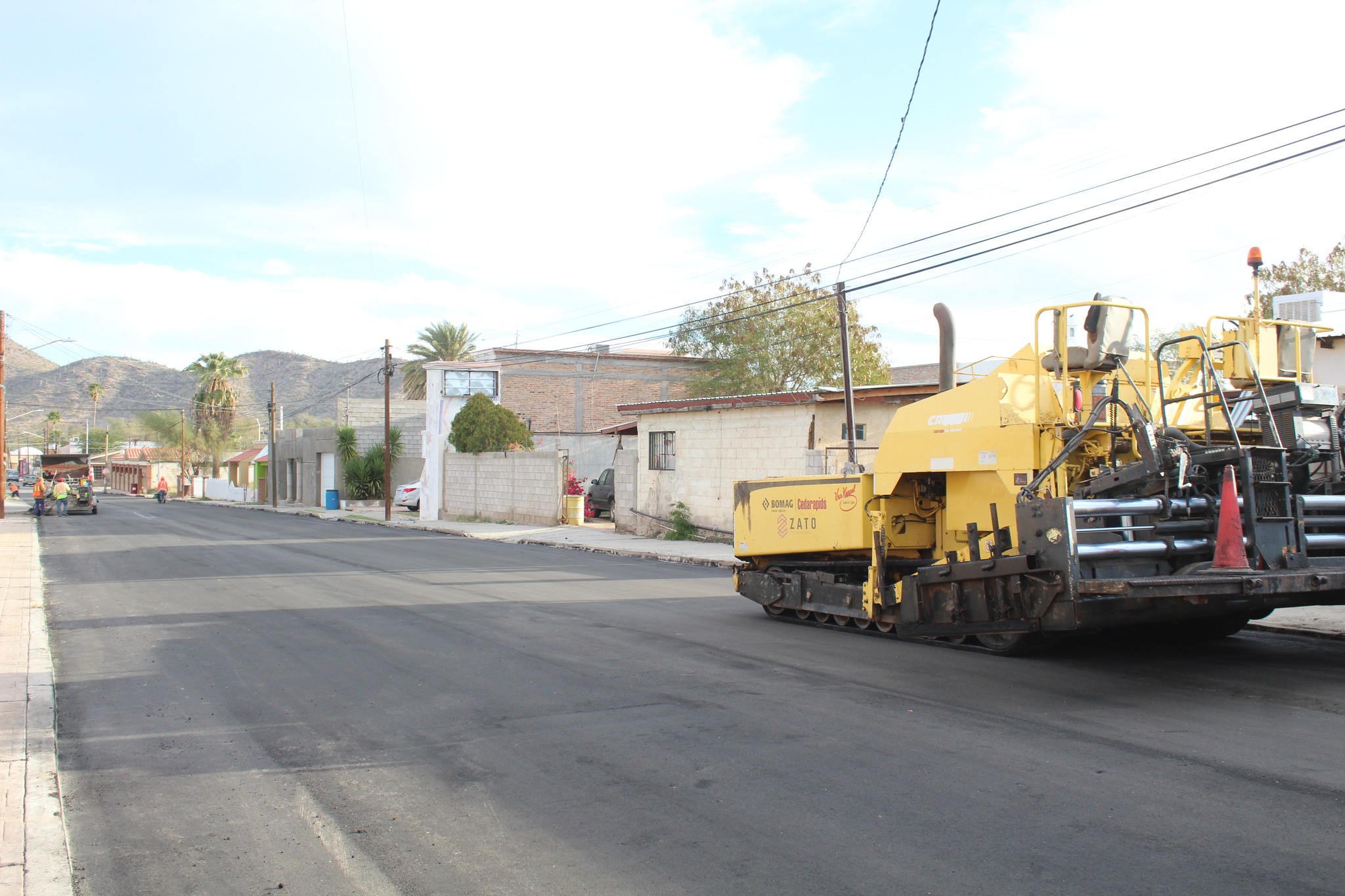 Banderazo A Las Obras De Pavimentaci N Y Recarpeteo Municipio De Sonoyta