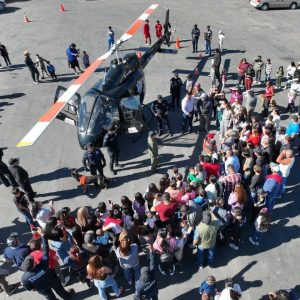 En el marco de las actividades de vigilancia aérea.