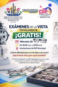 Exámenes de la vista totalmente Gratis!!!!