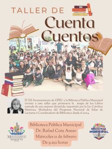 Taller cuenta cuentos. ¡Descubre la magia de la lectura! .