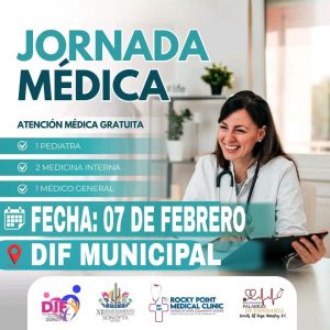 Atención médica Gratuita. Jornada Médica.
