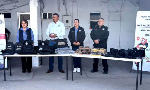 Entrega oficial de equipo táctico y municiones a nuestro personal de Seguridad Pública Municipal.